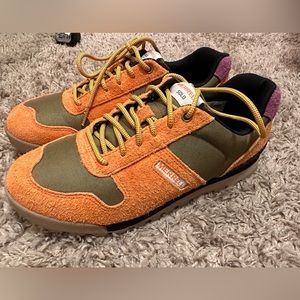 Merrell solo luxe 2 brown/orange size: 9.5
